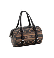 Bolso bandolera CF23230 para mujer de estampado negro