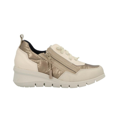 Zapatilla Tekila 1117 para mujer en color crema