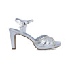 Sandalias de fiesta Menbur Morta 024776 en color plata para mujer