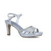 Sandalias de fiesta Menbur Morta 024776 en color plata para mujer