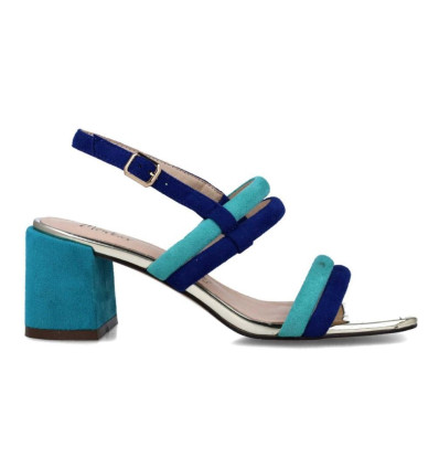 Sandalias Menbur Runcina 024004 de color azul fuerte para mujer