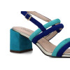 Sandalias Menbur Runcina 024004 de color azul fuerte para mujer