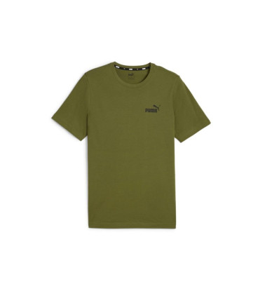 Camiseta Essentials+ con logotipo bicolor pequeño para hombre