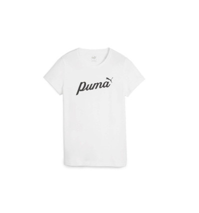 Camiseta Puma ESS+ Script para mujer