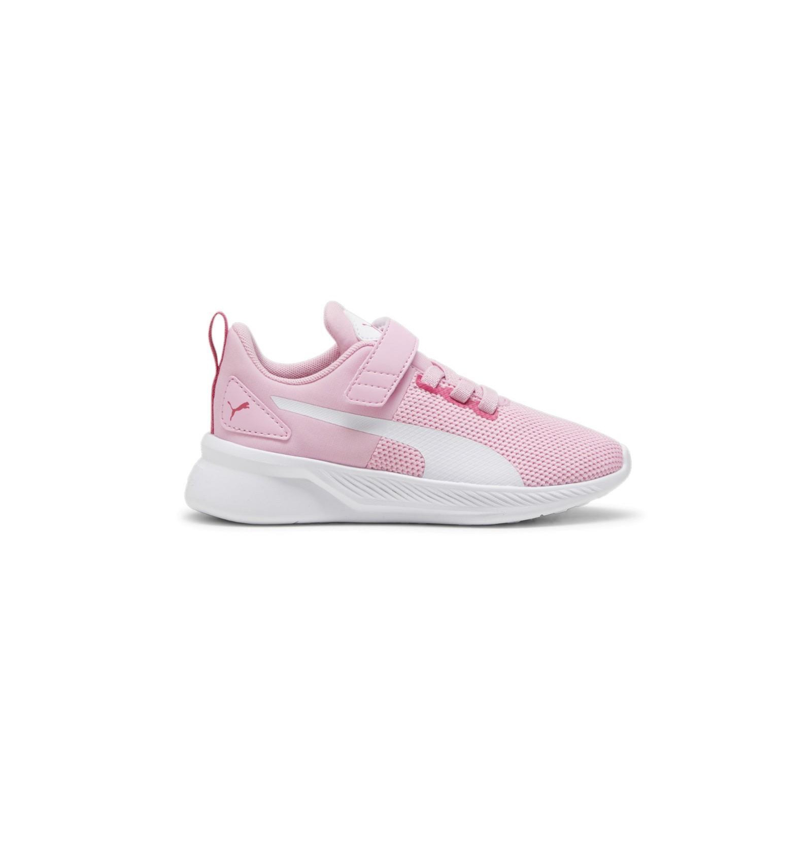 ZAPATILLAS PUMA FLYER RUNNER MODA NGO/BCO/VRD BEBE