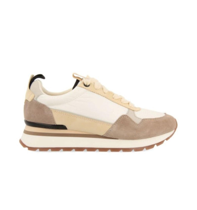 Sneakers Gioseppo SAMOSET blancas con detalles multicolor para mujer