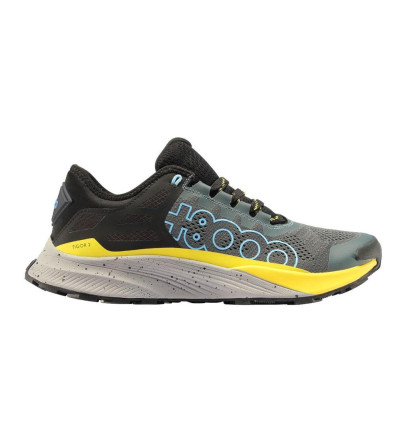 Zapatillas de trekking +8000 Tigor 24 V de color ceniza para hombre