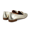 Mocasines piel bronce W&F 35-48-722 A4 para mujer