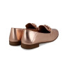 Mocasines piel bronce W&F 35-48-722 A4 para mujer