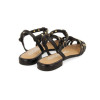 Sandalias cangrejeras Gioseppo CANBY 72054 en negro para mujer