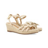 Sandalias con cuña de yute Gioseppo SAMSULA 71149 en blanco