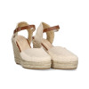 Alpargatas Etika Saura 20002 en beige para mujer