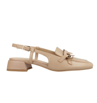 Mocasín Regarde le ciel Lola-03 en beige para mujer