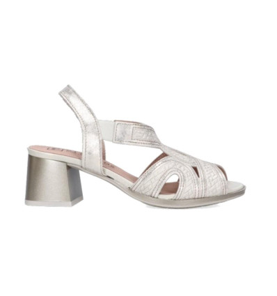 Sandalias Pitillos 5690 en oro para mujer