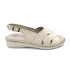 Sandalias Pitillos 5581 en oro para mujer