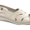 Sandalias Pitillos 5581 en oro para mujer