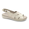 Sandalias Pitillos 5581 en oro para mujer