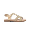 Sandalias planas XTI 142589 en oro para mujer