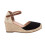 Alpargatas con cuña XTI 140746 en negro para mujer
