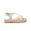 Sandalias de yute XTI 142840 en beige para mujer