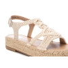 Sandalias de yute XTI 142840 en beige para mujer