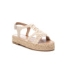 Sandalias de yute XTI 142840 en beige para mujer