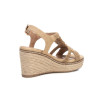 Sandalias con cuña  XTI 142837 en beige para mujer