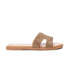 Sandalias planas XTI 142811 en bronce para mujer