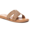 Sandalias planas XTI 142811 en bronce para mujer