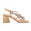 Sandalias Alma en Pena V240715 con pedrería en color beige