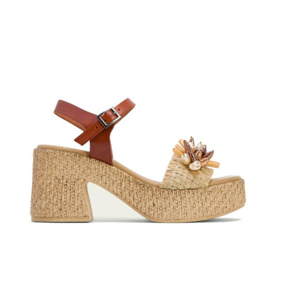 Sandalias de tacón Porronet Jillian 3063 en cuero