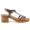 Sandalias Tekila 1010 en plomo para mujer