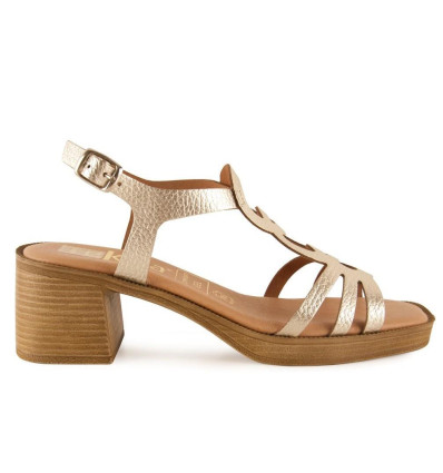 Sandalias Tekila 1010 en platino para mujer
