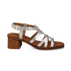 Sandalias de tacón InVogue S-1078 en plata para mujer