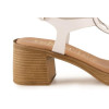 Sandalias Tekila 1010 en blanco para mujer