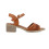 Sandalias de tacón Walk & Fly E21-221-WF en cuero para mujer