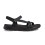 Sandalias Skechers GO WALK Flex Sandal - Sublime en negro para mujer