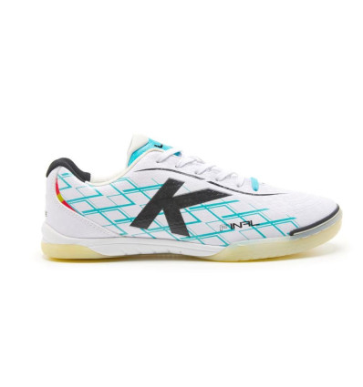 Zapatillas de fútbol sala unisex Final Indoor Kelme blanco