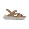 Sandalias planas Walk & Fly Gaia 3204 48510 en negro