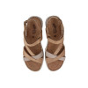 Sandalias planas Walk & Fly Gaia 3204 48510 en negro