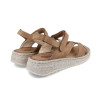 Sandalias planas Walk & Fly Gaia 3204 48510 en negro