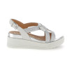 Sandalias con plataforma Stonefly 220895 PARKY 24 EMBOSSED para mujer en blanco