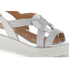 Sandalias con plataforma Stonefly 220895 PARKY 24 EMBOSSED para mujer en blanco
