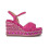 Sandalias con cuña Alma en Pena V240995 en fuxia
