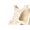 Sandalias con cuña Etika Fontanilla 20023 en beige para mujer