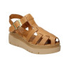 Sandalias cangrejeras TOP3 20634 para mujer en camel