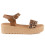 Sandalias con cuña Chamby 327 en leopardo para mujer