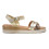 Sandalias Tekila 1269 para mujer en platino
