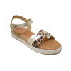 Sandalias Tekila 1269 para mujer en platino