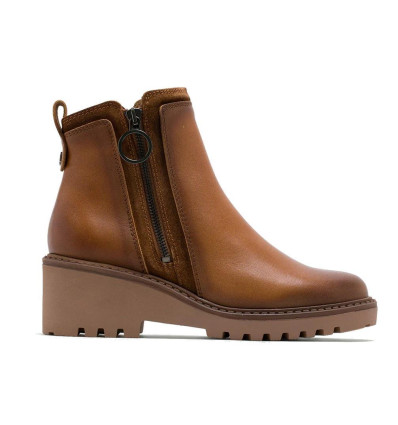Botines Porronet Leona 4665 en cuero para mujer zapatonee